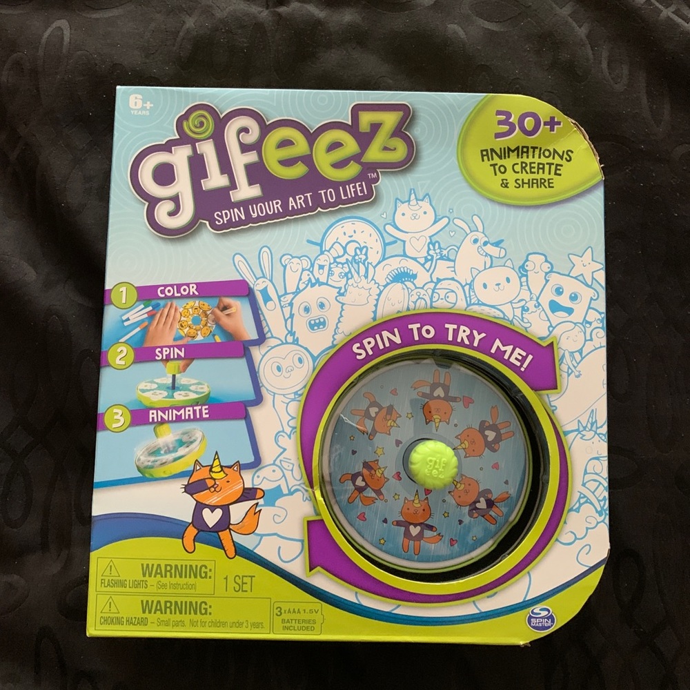 GIFEEZ SPIN YOUR ART TO LIFE 30+ ANIMATIONS!